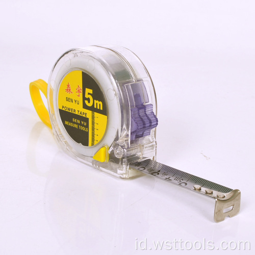 Metric Steel Tape Measure dengan Toggle Lock